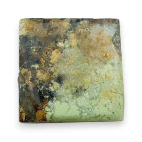 Lemon chrysoprase cabochon 19x19 mm no 42