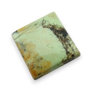 Chryzopraz cytrynowy kaboszon 19x19 mm nr 52