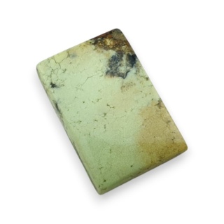 Chryzopraz cytrynowy kaboszon 24x16 mm nr 14