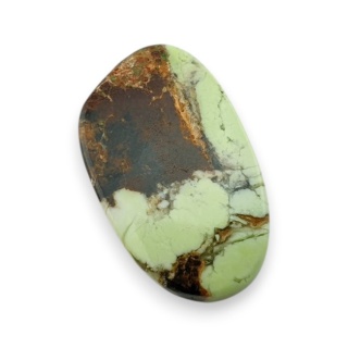 Chryzopraz cytrynowy kaboszon 25x15 mm nr 69