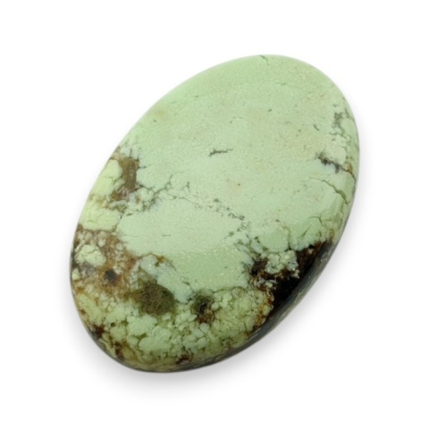 Chryzopraz cytrynowy kaboszon 26x18 mm nr 25