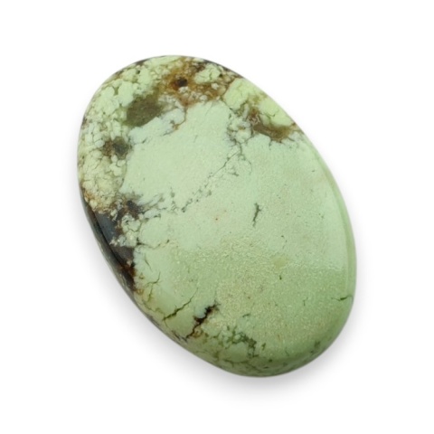 Chryzopraz cytrynowy kaboszon 26x18 mm nr 25