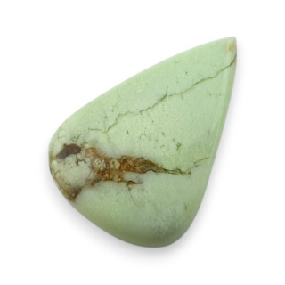 Chryzopraz cytrynowy kaboszon 27x19 mm nr 65