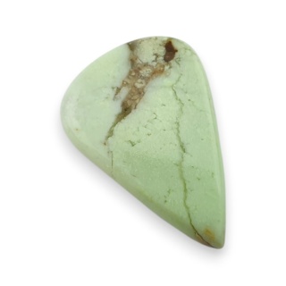 Chryzopraz cytrynowy kaboszon 27x19 mm nr 65