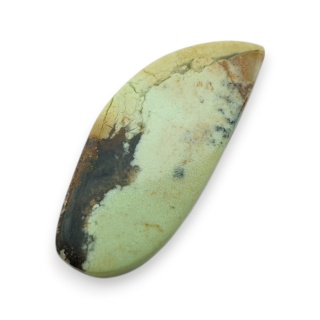 Chryzopraz cytrynowy kaboszon 28x13 mm nr 51