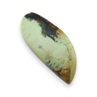 Chryzopraz cytrynowy kaboszon 28x13 mm nr 51