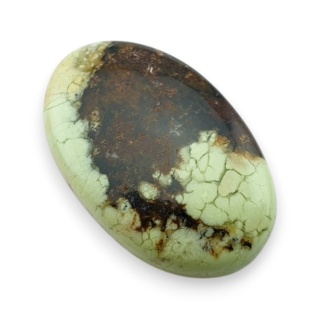 Chryzopraz cytrynowy kaboszon 28x18 mm nr 30