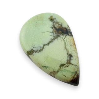 Chryzopraz cytrynowy kaboszon 29x18 mm nr 28