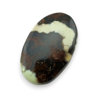 Chryzopraz cytrynowy kaboszon 29x18 mm nr 44