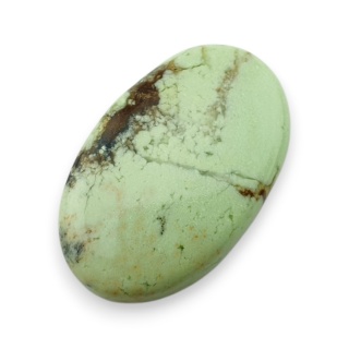 Chryzopraz cytrynowy kaboszon 29x18 mm nr 64