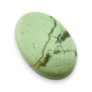 Chryzopraz cytrynowy kaboszon 29x20 mm nr 60