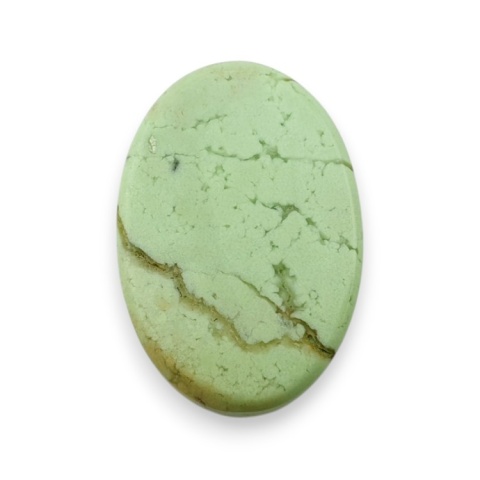Lemon chrysoprase cabochon 29x20 mm no 60