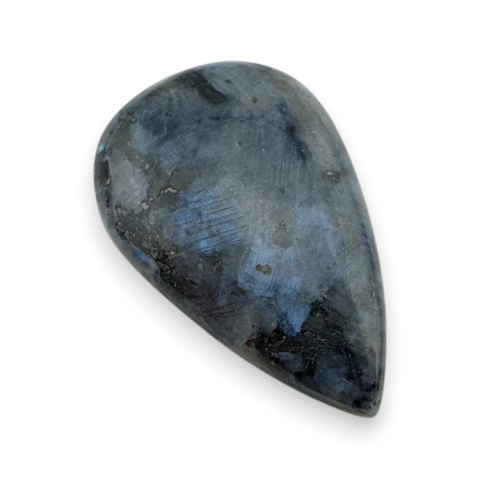 Larvikit kaboszon 28x18 mm nr 128