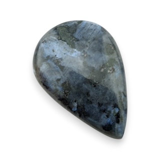 Larvikit kaboszon 28x19 mm nr 92