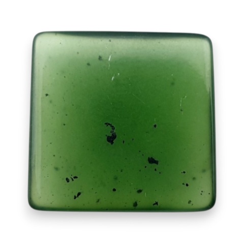 Nefryt kaboszon 17x17 mm nr 272