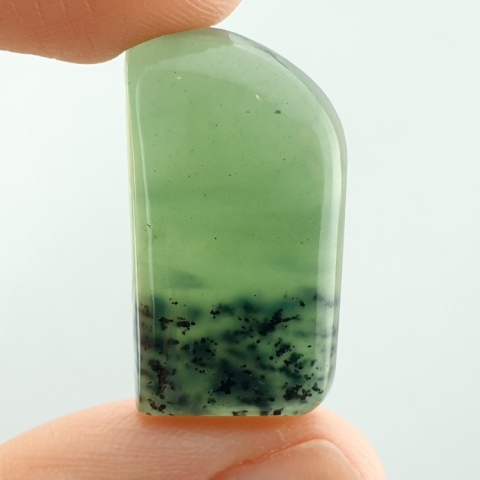 Nefryt kaboszon 27x15 mm nr 263