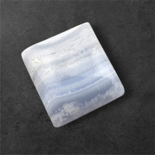 Blue lace agate cabochon 20x18 mm no 87