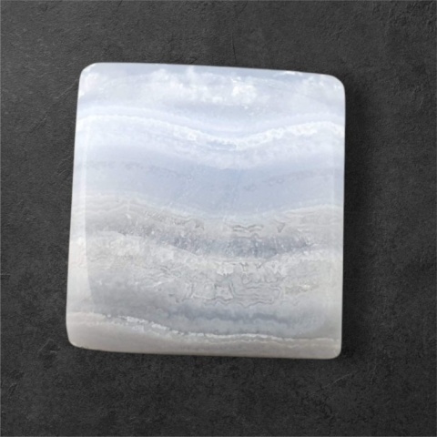 Agat blue lace kaboszon 20x18 mm nr 87