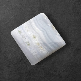 Blue lace agate cabochon 21x21 mm no 88