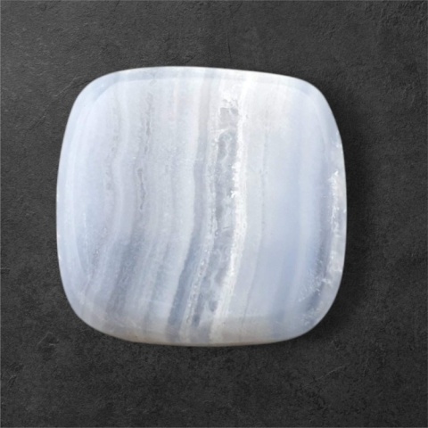 Blue lace agate cabochon 21x21 mm no 98