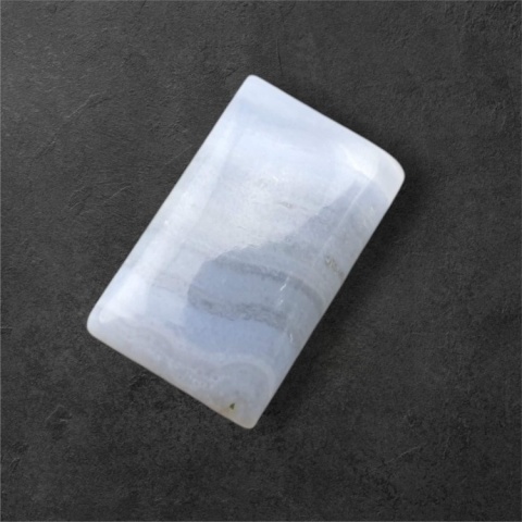 Blue lace agate cabochon 22x14 mm no 133