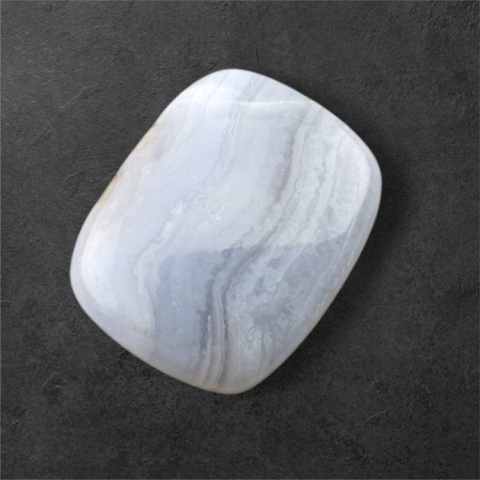 Agat blue lace kaboszon 23x18 mm nr 92