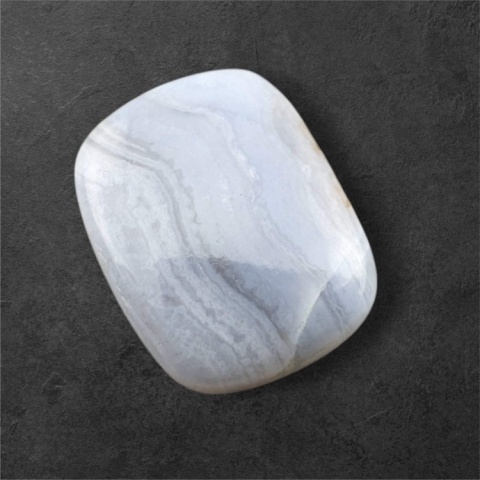 Agat blue lace kaboszon 23x18 mm nr 92