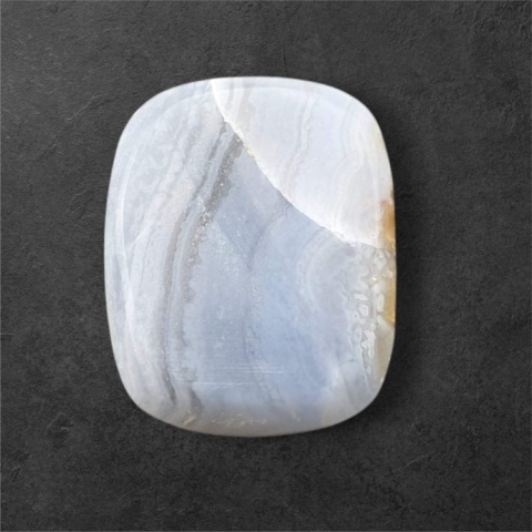 Agat blue lace kaboszon 23x18 mm nr 92