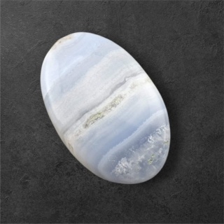 Agat blue lace kaboszon 29x18 mm nr 102