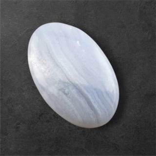 Agat blue lace kaboszon 29x19 mm nr 108