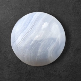 Agat blue lace kaboszon fi 21 mm nr 94