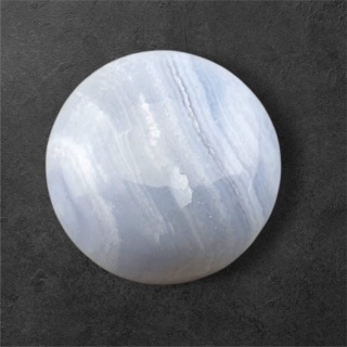 Agat blue lace kaboszon fi 21 mm nr 94