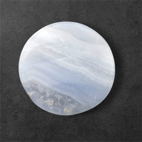 Agat blue lace kaboszon fi 22 mm nr 131