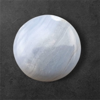 Agat blue lace kaboszon fi 23 mm nr 103