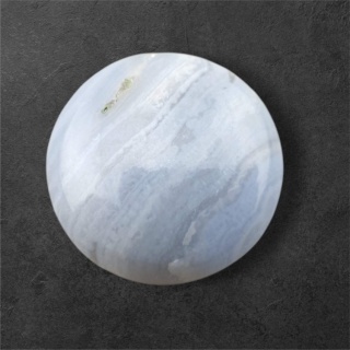 Agat blue lace kaboszon fi 23 mm nr 116