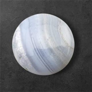 Agat blue lace kaboszon fi 24 mm nr 77