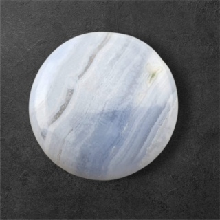 Agat blue lace kaboszon fi 24 mm nr 79