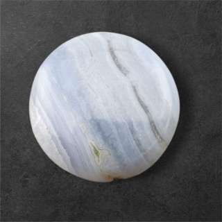 Agat blue lace kaboszon fi 24 mm nr 79