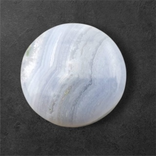 Agat blue lace kaboszon fi 24 mm nr 90