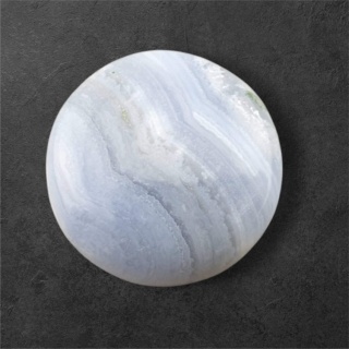 Agat blue lace kaboszon fi 24 mm nr 90