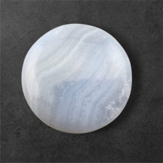 Agat blue lace kaboszon fi 25 mm nr 106