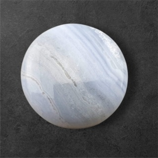 Agat blue lace kaboszon fi 25 mm nr 126