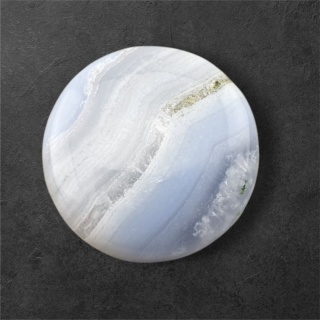 Agat blue lace kaboszon fi 25 mm nr 75