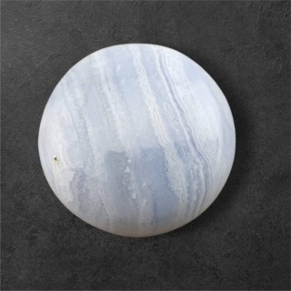 Agat blue lace kaboszon fi 25 mm nr 80