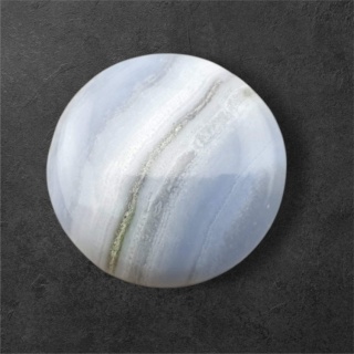 Agat blue lace kaboszon fi 25 mm nr 82