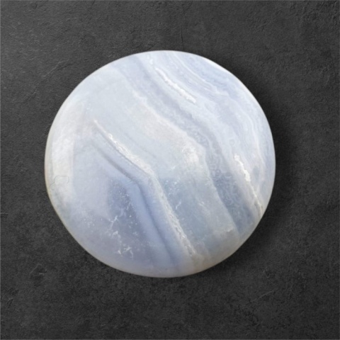 Agat blue lace kaboszon fi 25 mm nr 96