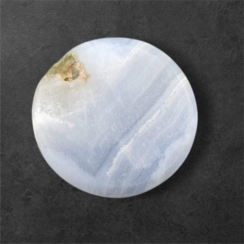 Agat blue lace kaboszon fi 25 mm nr 96