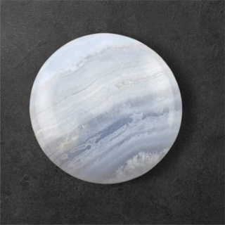 Agat blue lace kaboszon fi 26 mm nr 101