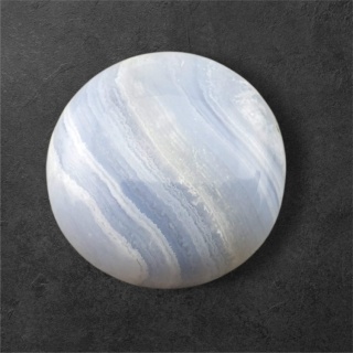 Agat blue lace kaboszon fi 26 mm nr 97