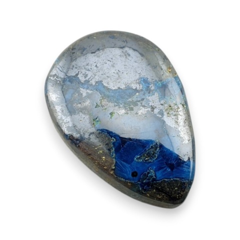 Azuryt kaboszon 28x20 mm nr 162